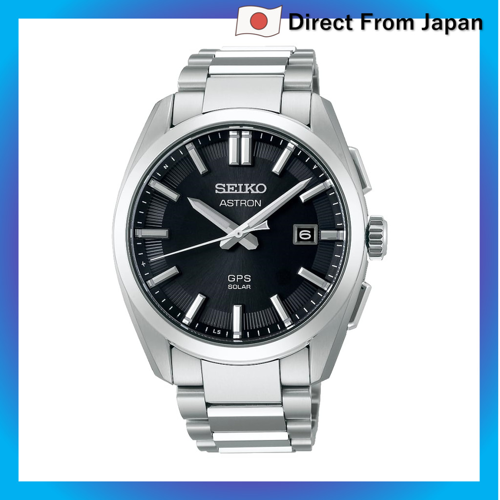 [Relógio Seiko] ASTRON SBXD035 Relógio Masculino, Fabricado no Japão, Energia Solar, Correção de Ondas de Rádio por Saté