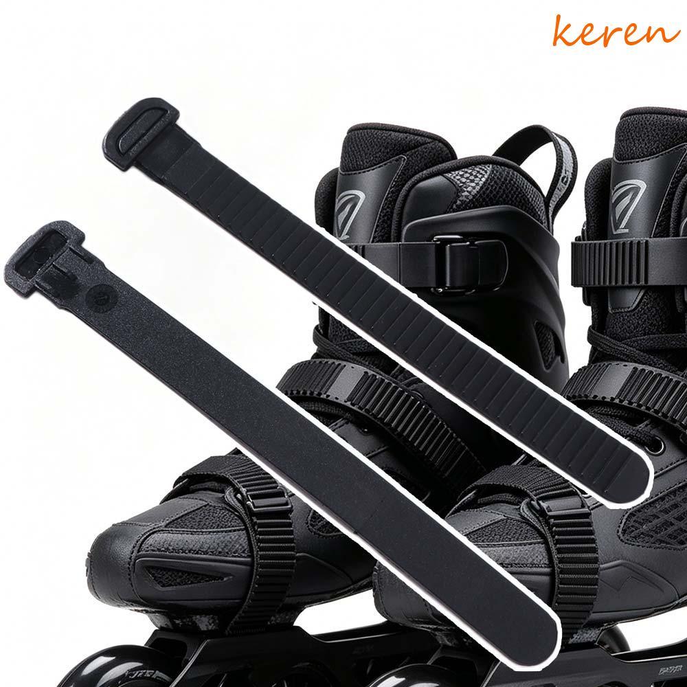 Correias De Patinação De Velocidade KEREN , Cinta De Fixação Ajustável Para Patins , Fivela De Bota De Skate De Plástico