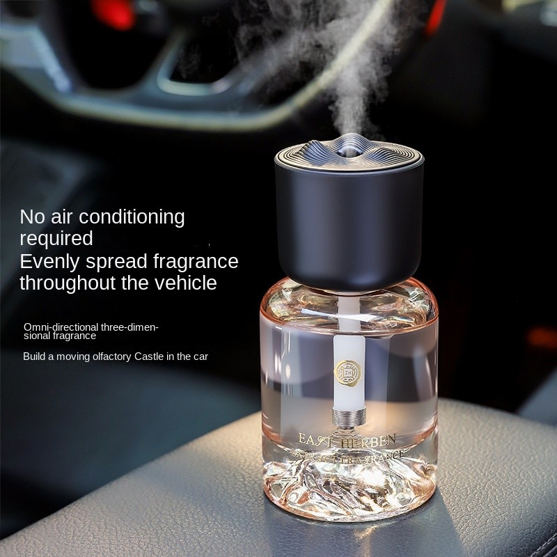 Fragrância de carro com textura de luxo leve Fragrância de longa duração Purificante Fragrância atomizadora Textura leve
