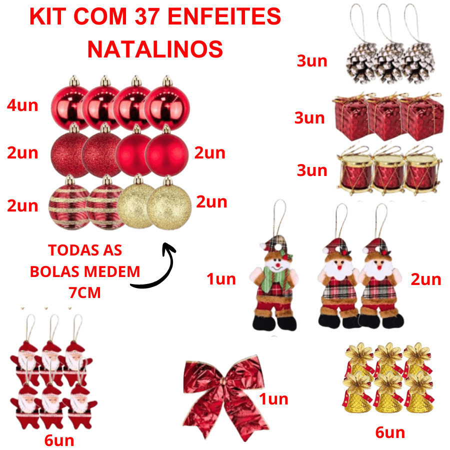 Bolas de Natal com Laço: Onde Comprar | BuscaProdutos