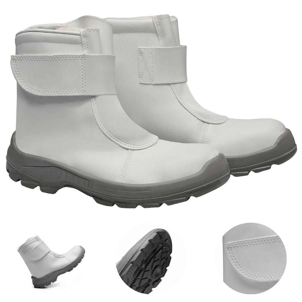 Bota Segurança Velcro Em Microfribras Com Forro Alaska Bracol Epi