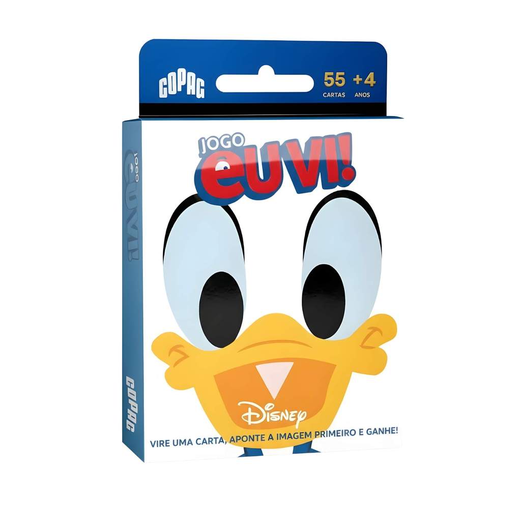 Jogo Infantil de Cartas Eu Vi! Disney Clássicos Copag - 36595 em Oferta na Shopee
