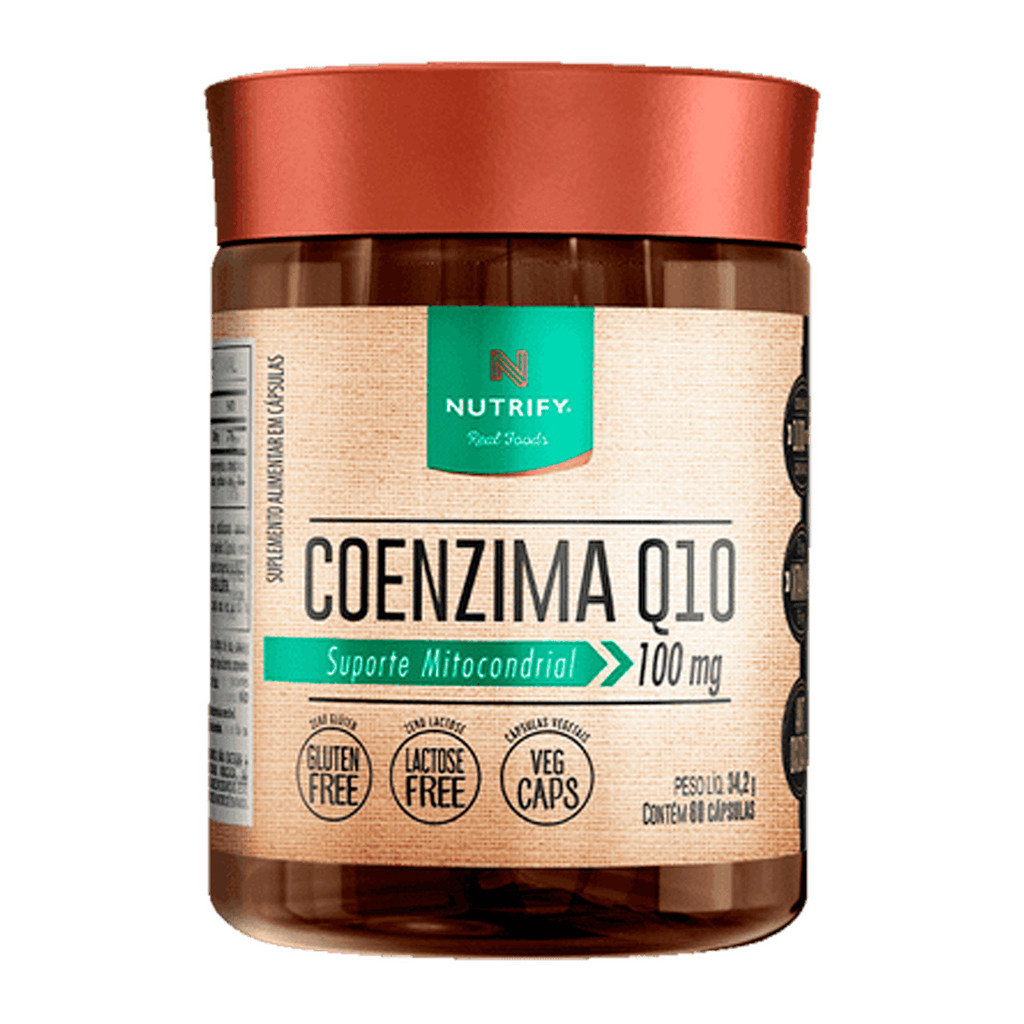 Coenzima Q10 100 Mg 60 Caps Nutrify em Oferta na Shopee