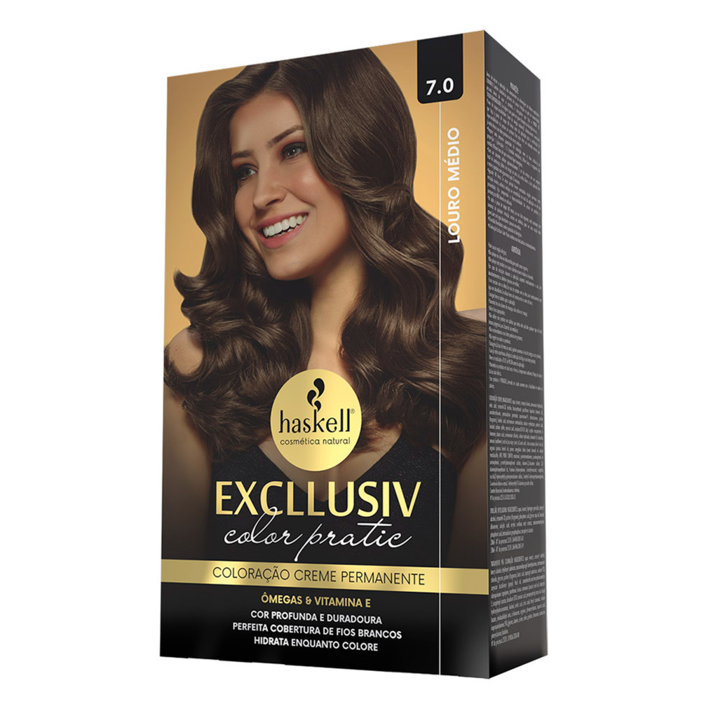 KIT COLOR PRATIC - 7.0 LOURO MEDIO