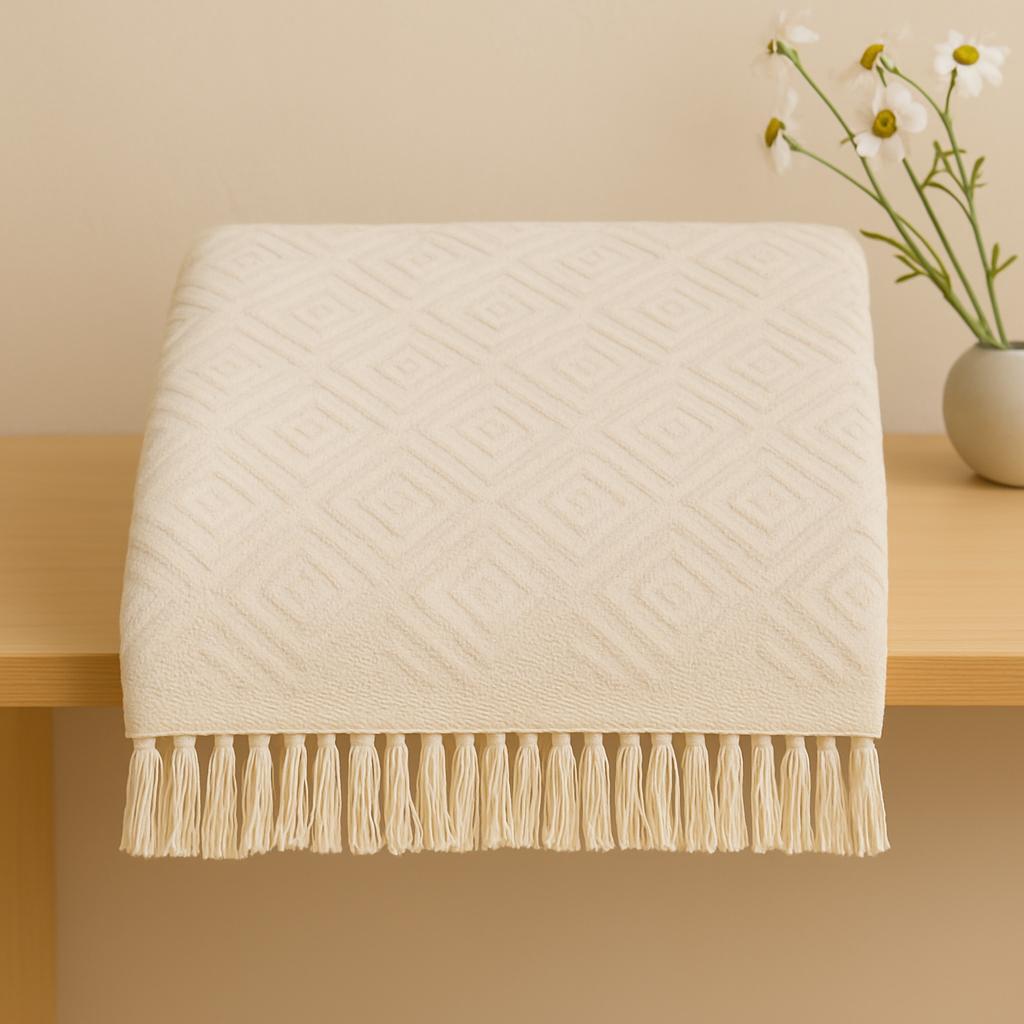 Manta Para Sofá Gigante Luxo Grande 2,40X1,80m Premium De Algodão Capa Decorativa Protetora em Oferta na Shopee