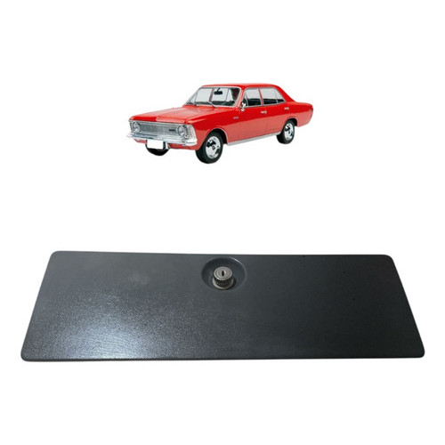 Tampa Porta Luvas Opala Caravan 75/80 Cinza