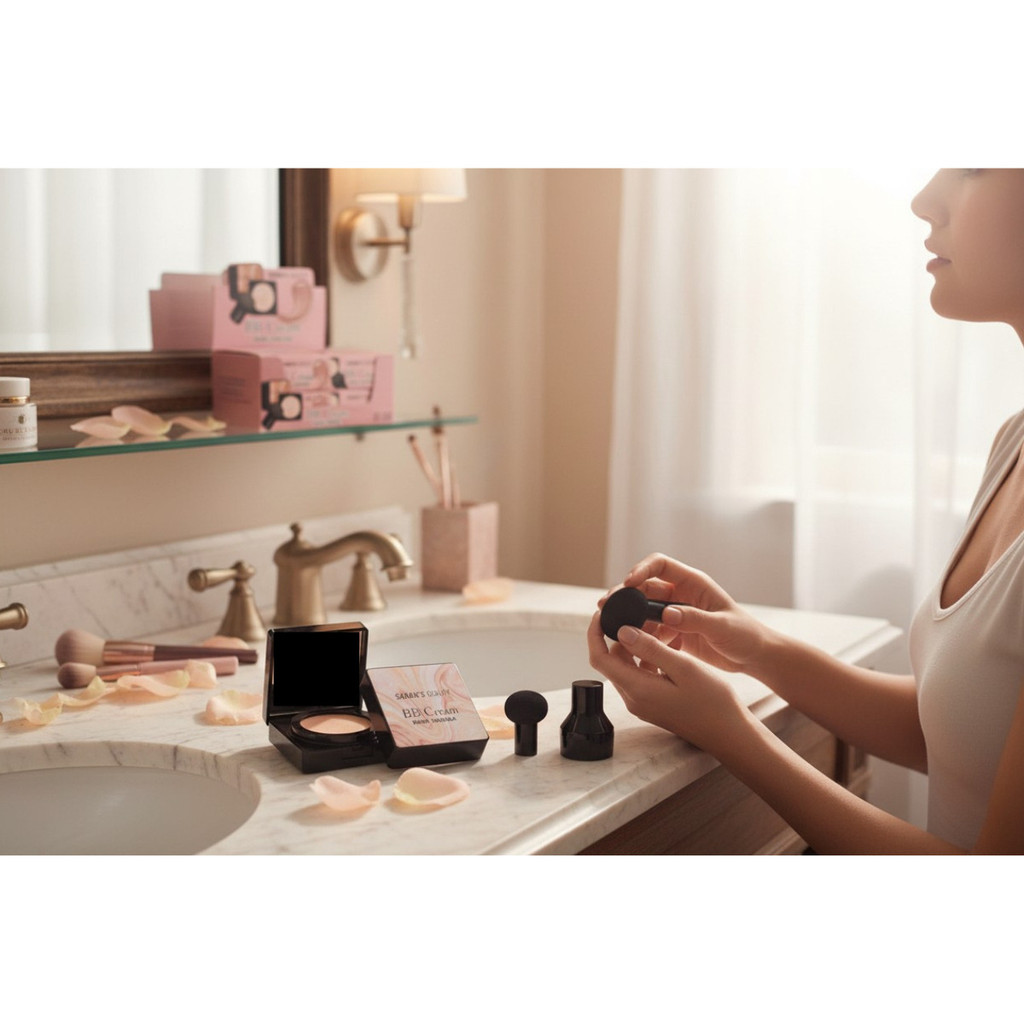 Base Coreano Corretivo Bb Cream Sarahs Beauty Alta Cobertura