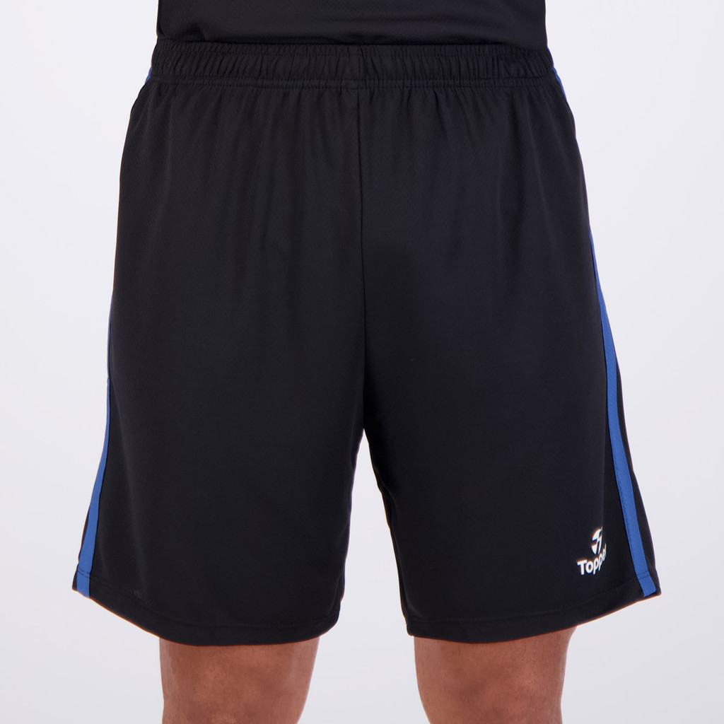 Calção Topper Team Preto em Oferta na Shopee
