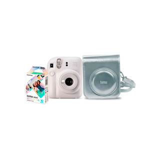Kit Camera Instax Mini 12 com Pack 10 Fotos Bolsa Bca Mer em Oferta na Shopee