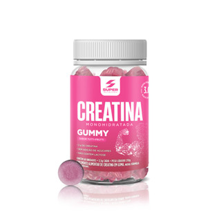 Super Gummy Creatina Sabor Tutti-Frutti (60 gomas) em Oferta na Shopee
