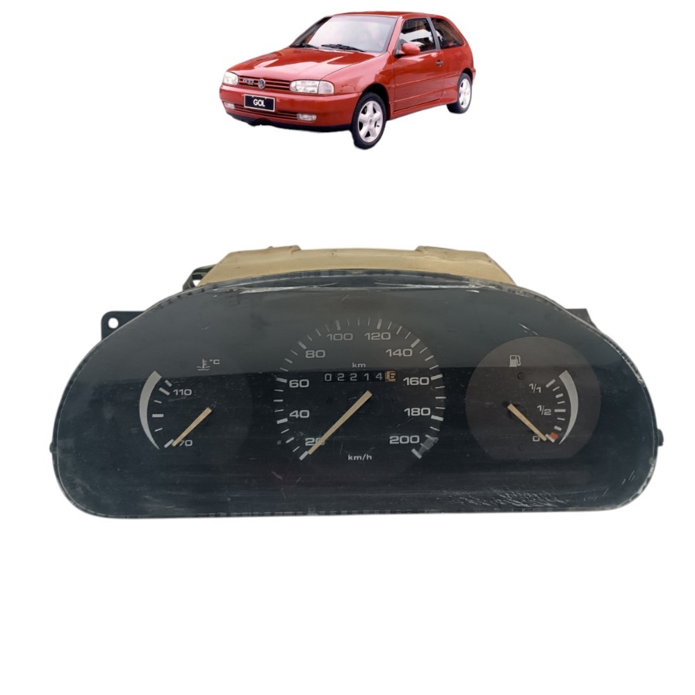 Painel De Instrumento Volkswagen Gol G2 Vw Original 1995 200 Preto