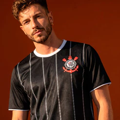 Camisa Corinthians Dash Lines Masculino