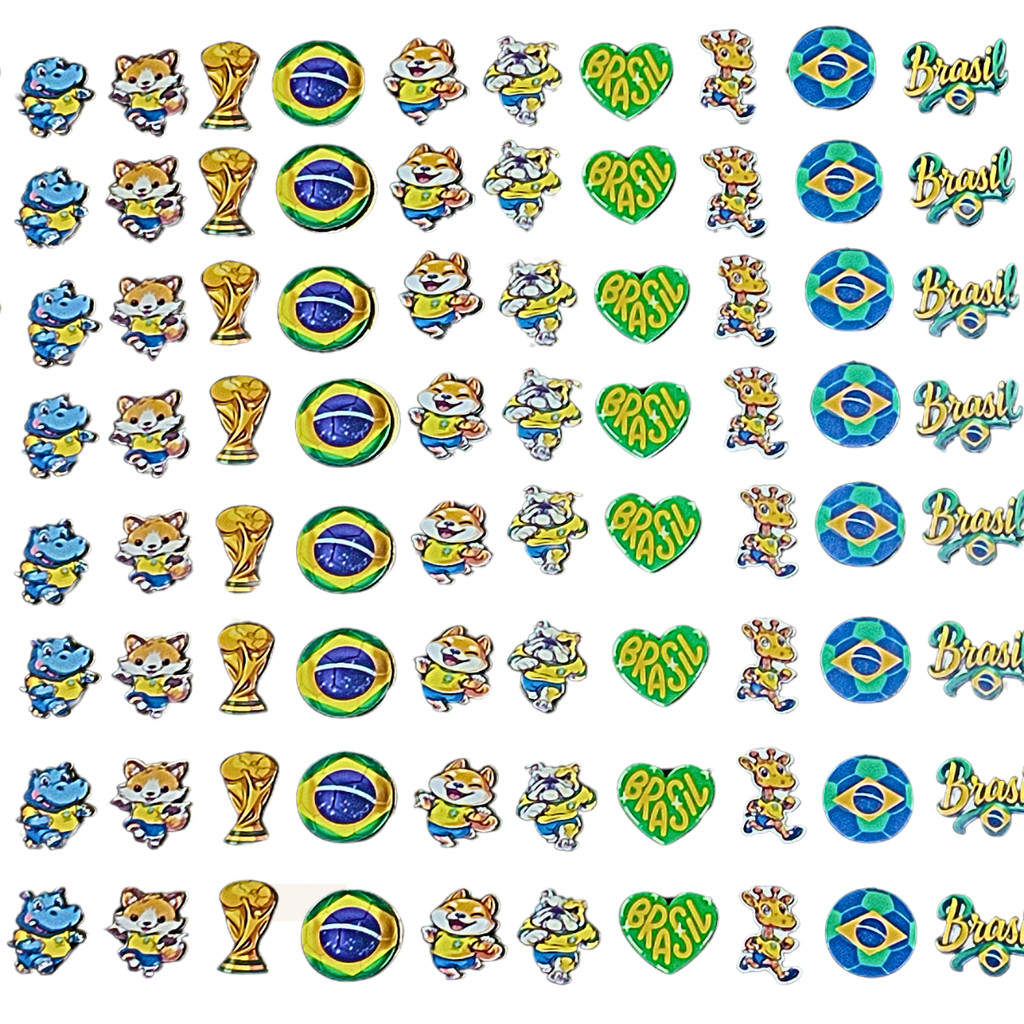 Kit I 200 Adesivos Copa Cão Pet Shop Banho Tosa 2026