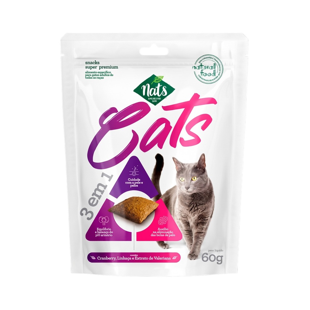 NATS CATS 3 EM 1 PCT 60G