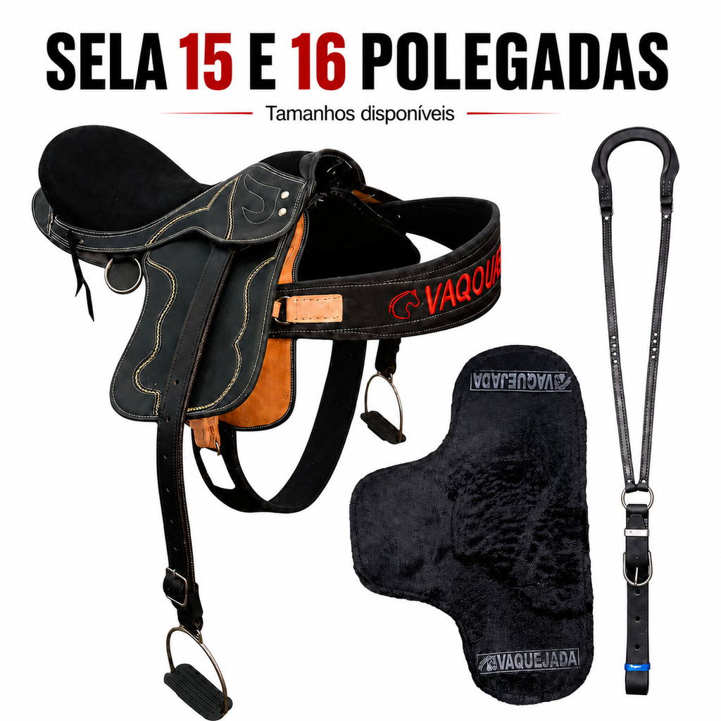 Sela Campo Barata Completa Selim  Vaquejada  Selote Passeio