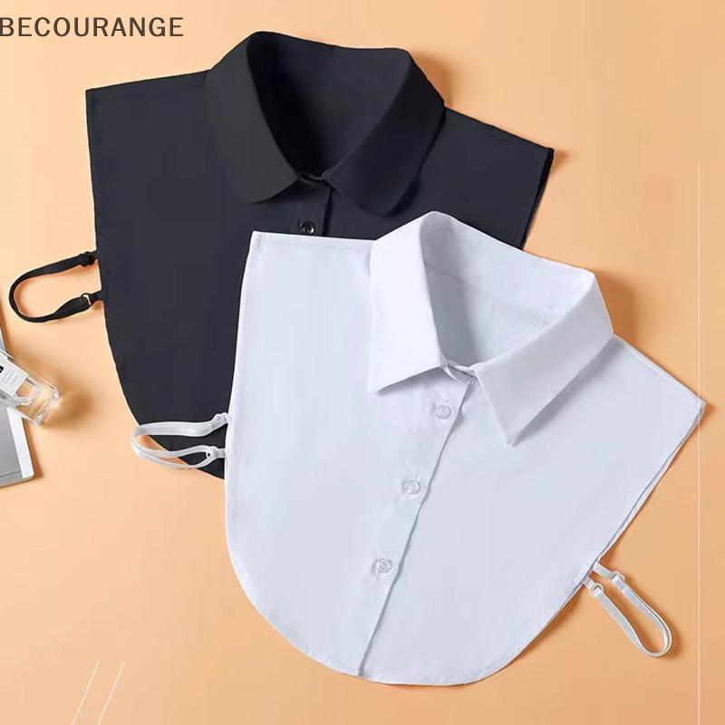 BEC Senhora Gola Falsa Meia Camisa De Negócios Confortável Falso Para Homens Mulheres Ocasiões Formais NG