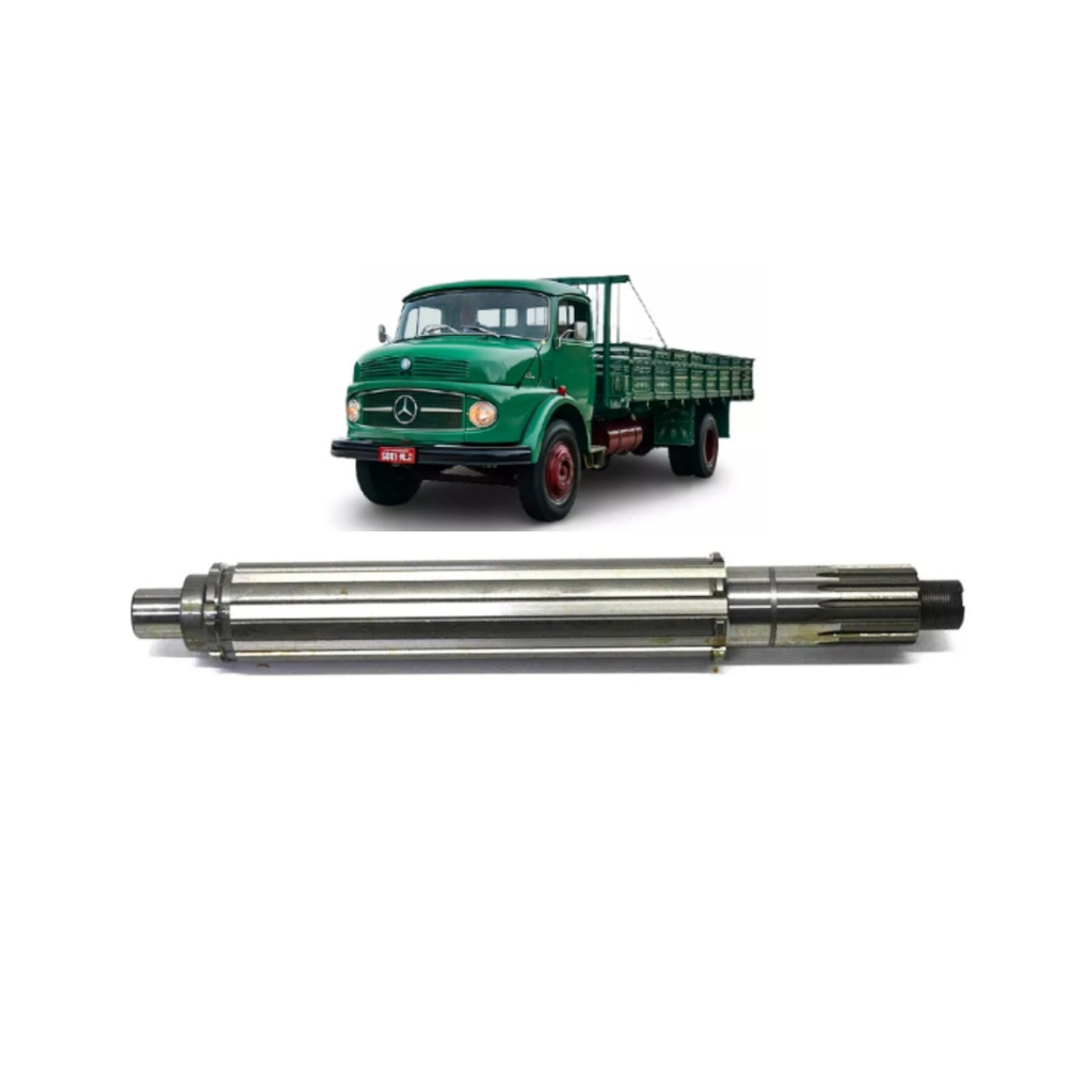 Eixo Entalhado Secundário MB 1113 G3.36 Moto Peças R03870