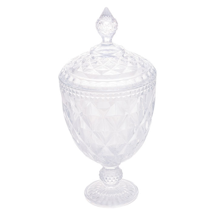 Bomboniere Com Pé Diamond 32cm - Lyor