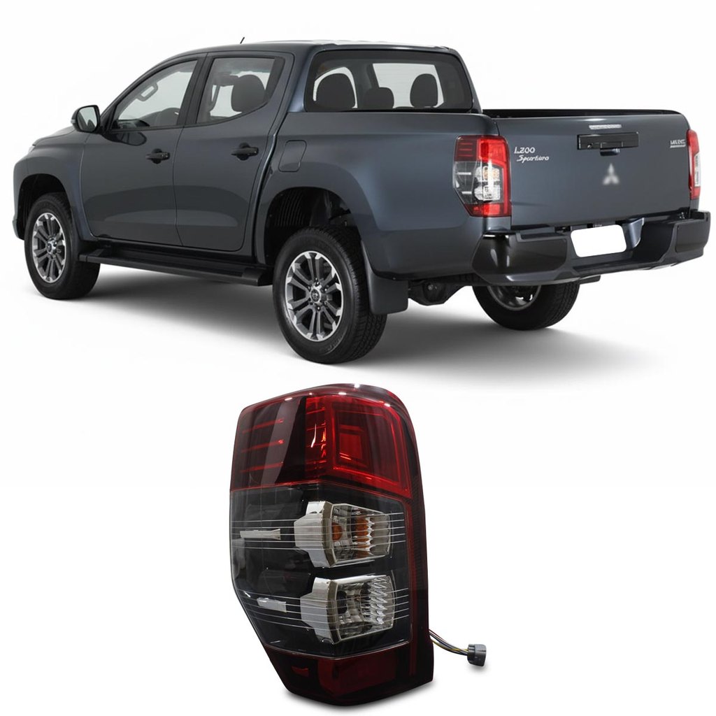 Lanterna Traseira Mitsubishi L200 Triton Sport 2021 2022 2023 2024 2025 Sem Led Lado Esquerdo (Motorista)