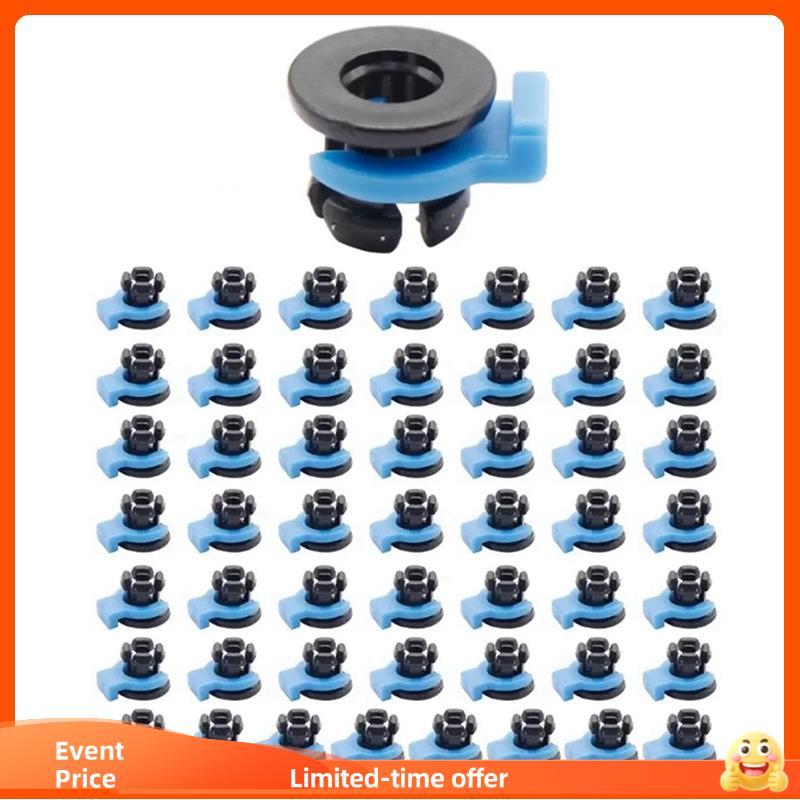 Conector De Extrusora De Pinça , 50 Peças De Tubo De Clipe Embutido , Braçadeira Bowden Para Impressora 3D , Dissipador