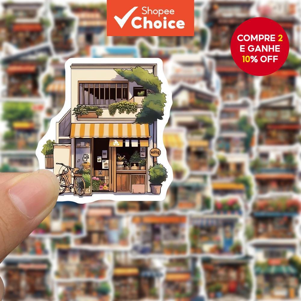 555pcs Adesivos Requintados de Desenhos Animados para Lojas Laterais de Rua e Bolsas Criativas