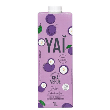 Chá Verde Yaí Jabuticaba Zero Açúcar 1l em Oferta na Shopee