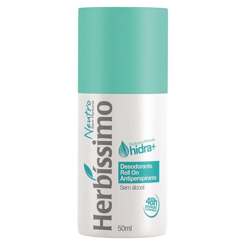 Desodorante Roll-On Herbíssimo Neutro 50Ml em Oferta na Shopee