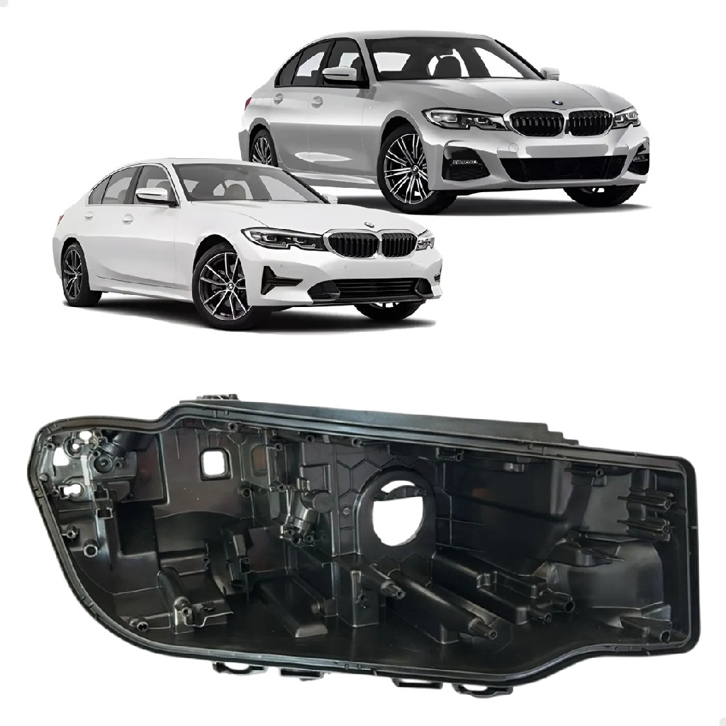 Carcaça Farol Bmw Serie 3 320i 328i 330i G20 2019 2020 2021 2022 Direito Passageiro