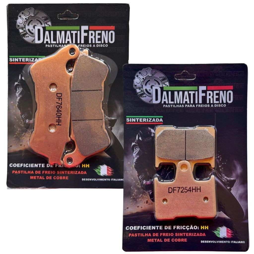 KIT PASTILHA DE FREIO XL 1200 CUSTOM LIMITED CA CB 2014 2015 2016 2017 2018
