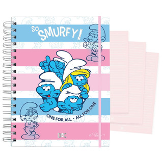 Caderno Smart Colegial Smurfes 80 fls - DAC