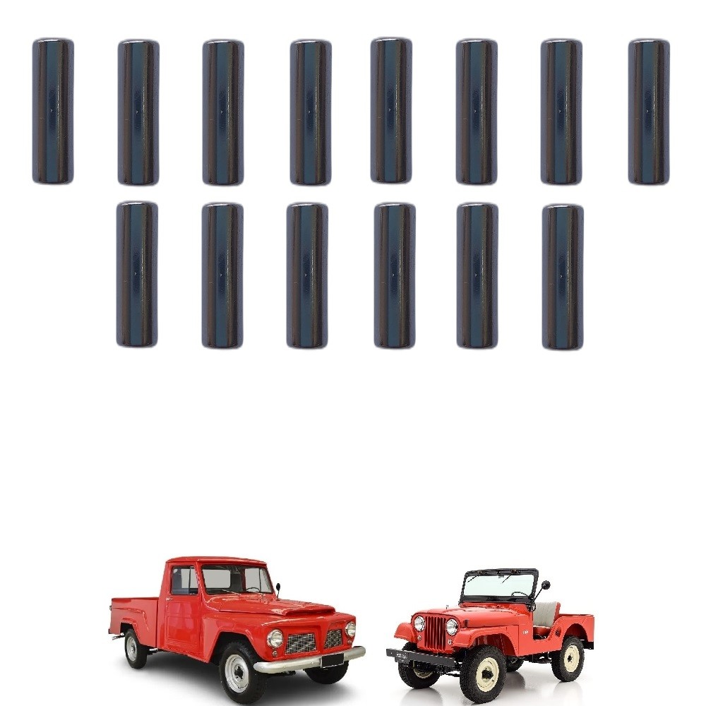 Jogo De Roletes Do eixo Piloto Do Câmbio Jeep / Rural / F 75 / F 100 / Maverick Ford Willys