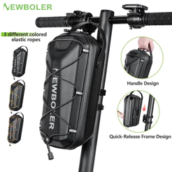Newboler 3L 5L Bolsa De Bicicleta De Liberação Rápida Scooter De Casca Dura Frontal Elétrica Para Ciclismo