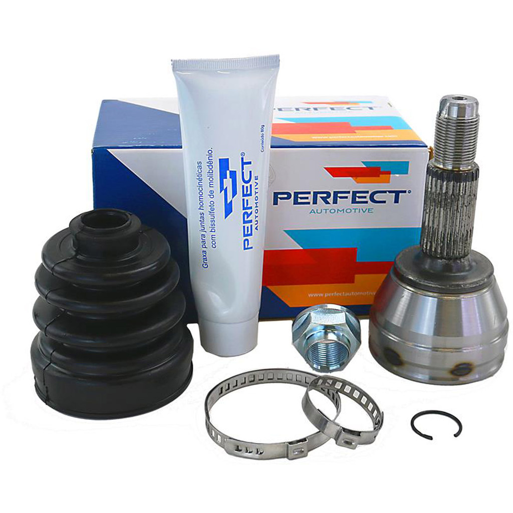 Kit Junta Homocinetica Hidraulica - Courier 1999 A 2013 / Ecosport 1999 A 2007 / Fiesta 1999 A 2012 / Focus 2006 A 2010