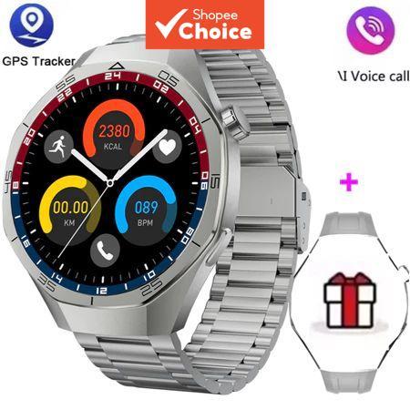 Smartwatch GT5 Pro 2026 com GPS, NFC, Tela AMOLED HD, Monitor de Frequência Cardíaca