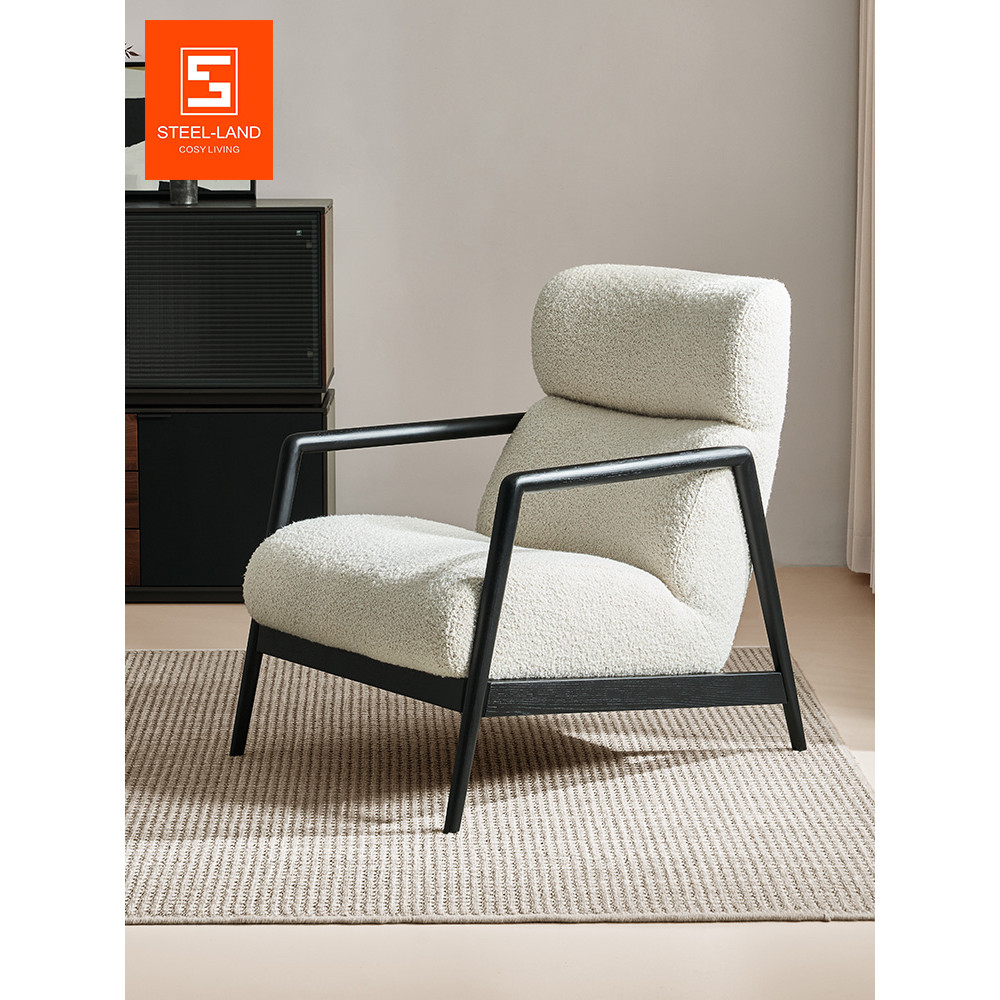Sterolandola sala de estar único sofá cadeira luz luxo High-End varanda cadeira lazer estilo Medieval único sofá