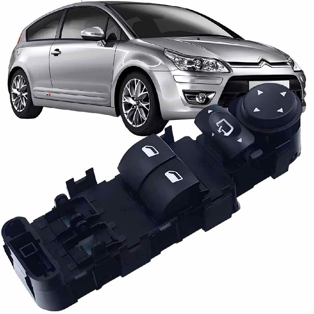 Comando Botão Vidro Eletrico Citroen C4 Vtr 2 Portas 2006 2007 2008 2009