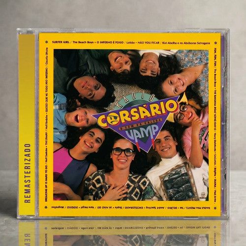 Cd Rádio Corsário - O Som Da Galera Vamp (remasterizado) Edição Limitada