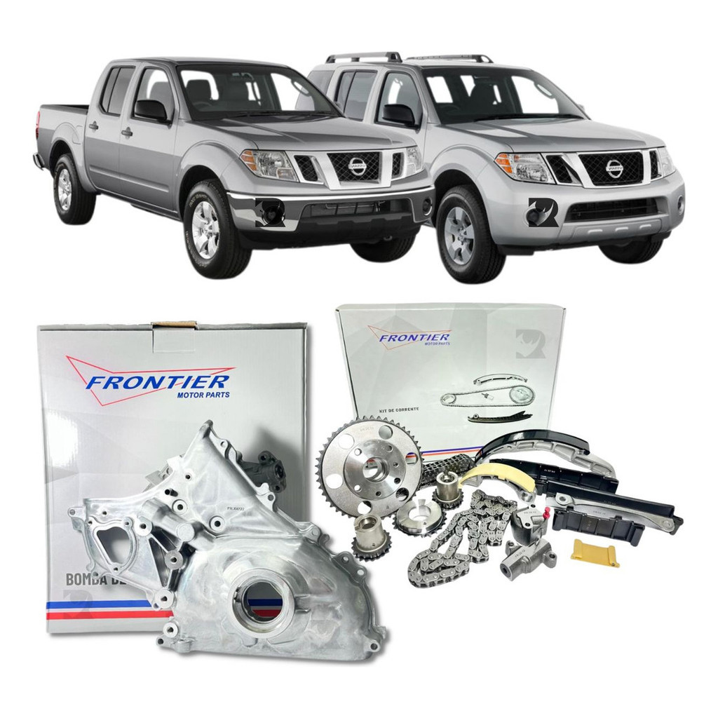 Kit Corrente Distribuição Bomba Oleo Frontier 2.5 16v 2008/