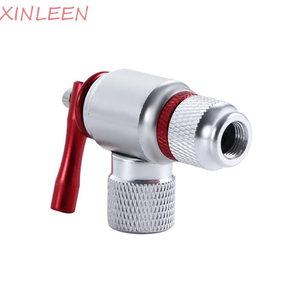 Bomba De Cilindro De CO2 XINLEEN Portátil Durável Acessórios De Emergência Adaptador De Cabeça Para Equitação A Gás CO2