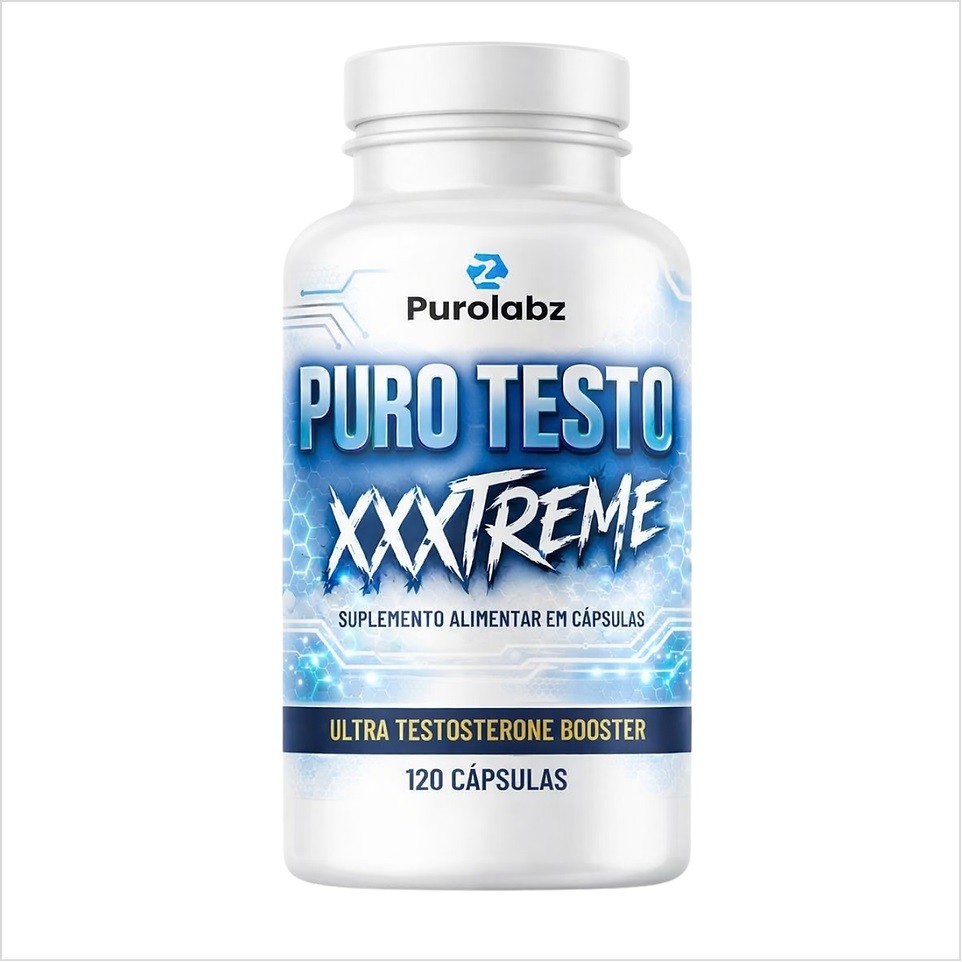 Puro Testo Xxxtreme (120 Cápsulas) Puro Labz Original – Libido Energia E Desempenho