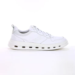 Tênis Democrata Groove Full Light Couro Branco - Masculino