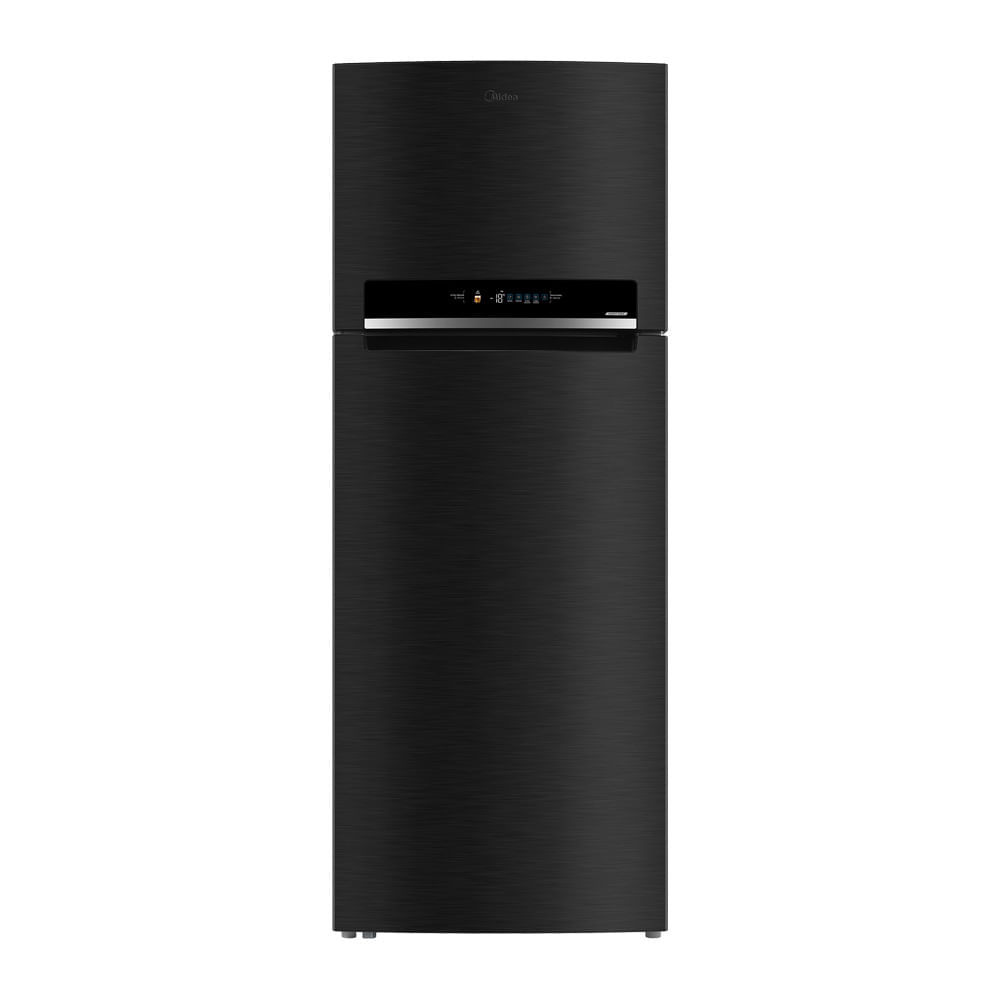 Geladeira Frost Free Duplex 491L Inverter Preta Midea