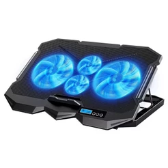 Cooler para Notebook Base Resfriadora 4 Fans LED Azul 2 USB Alta Ventilação DELTA-B1142G