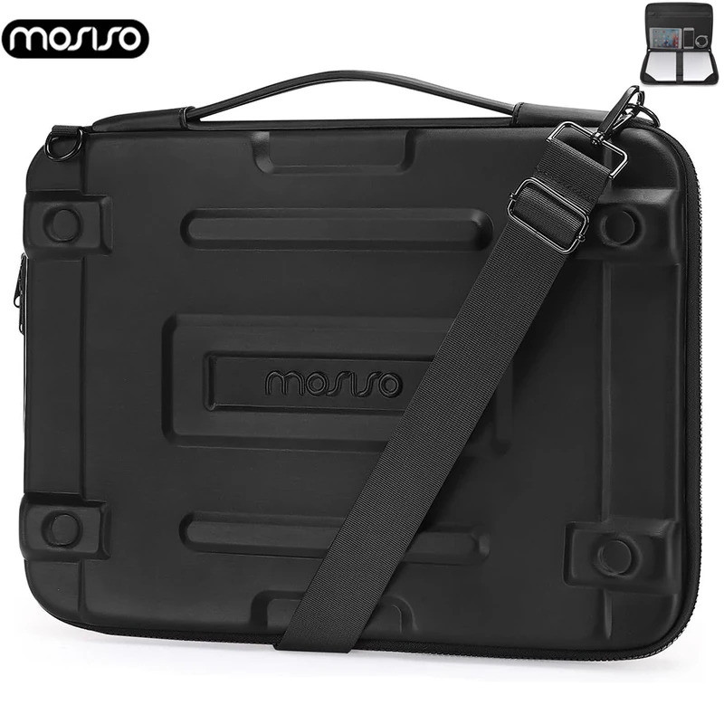 Capa Dura Para Laptop , Bolsa De Ombro Macbook Air Pro 15 16 Polegadas Dell Asus , À Prova De Choque Computador , Maleta