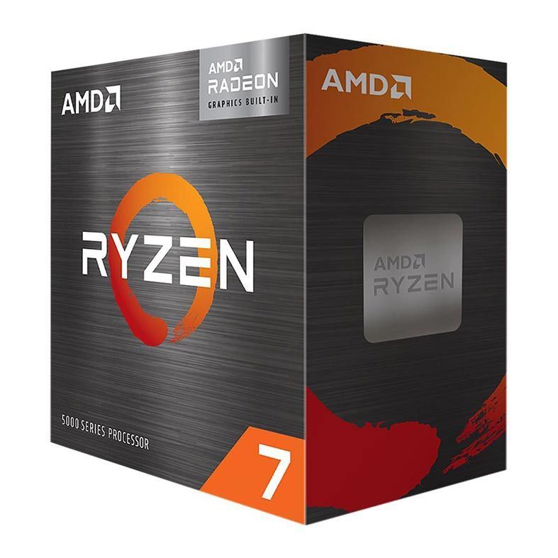 Processador AMD Ryzen 7 5700X, 8 Cores, 16 Threads, 3.4GHz (4.6GHz Turbo), Cache 36MB, AM4, BOX