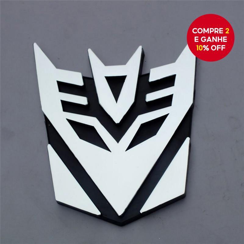  Novos adesivos criativos de emblema para carros Transformers