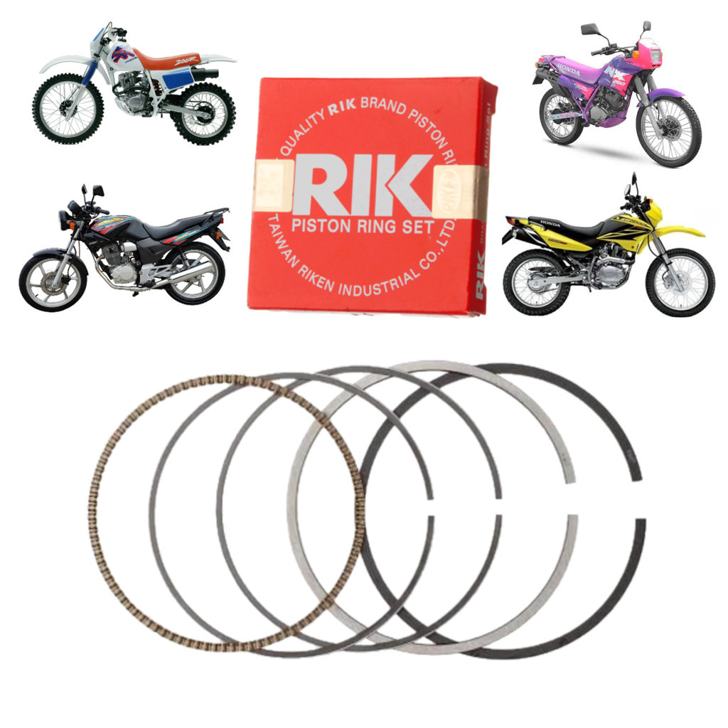 Anel Pistão Cbx Nx 200 Bros 150 2.50 3.00 3.50 4.00 RIK