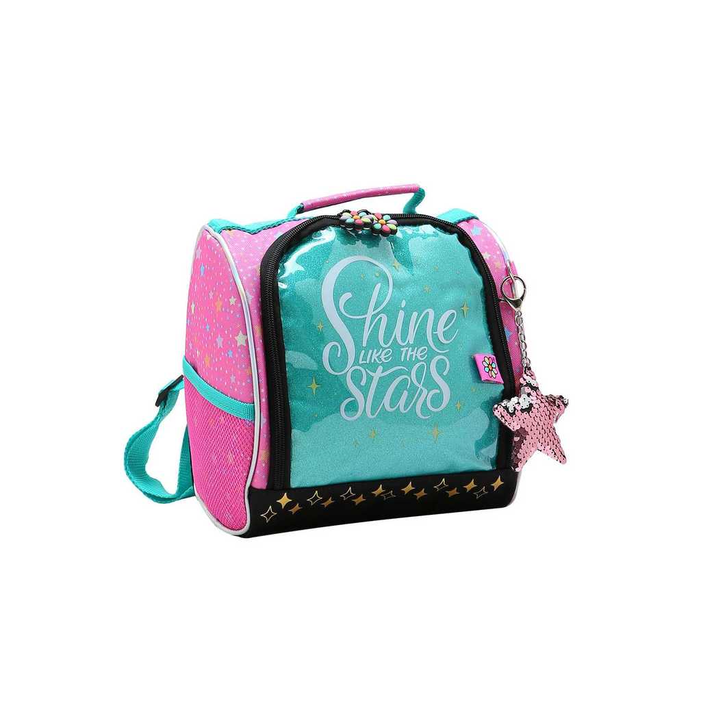 Lancheira Menina Infantil Shine Like the Stars 4734360 em Oferta na Shopee