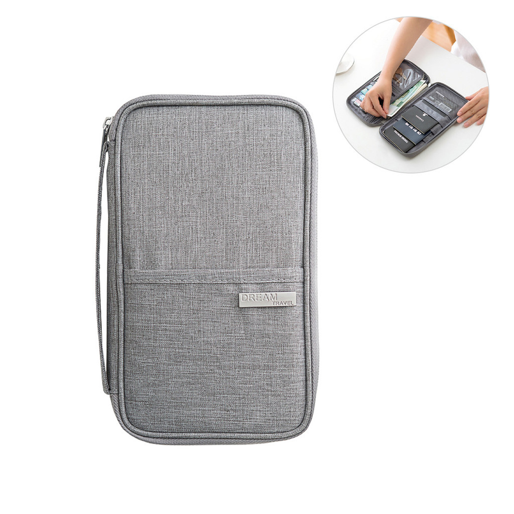 Imagem Carteira Case Porta Passaporte Bolsa Cartão Id Viajem  Alta qualidade