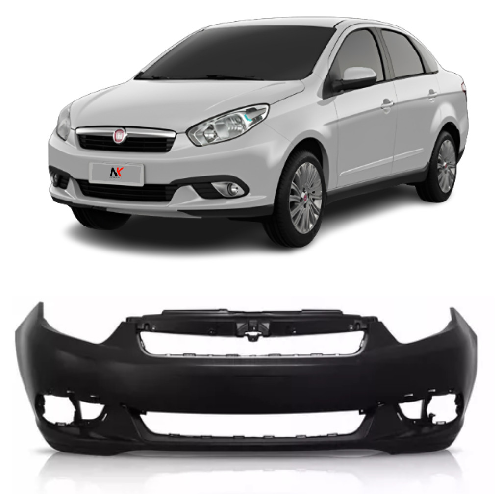 Parachoque Dianteiro Fiat Grand Siena 2012 2013 2014 á 2019 em Oferta na Shopee